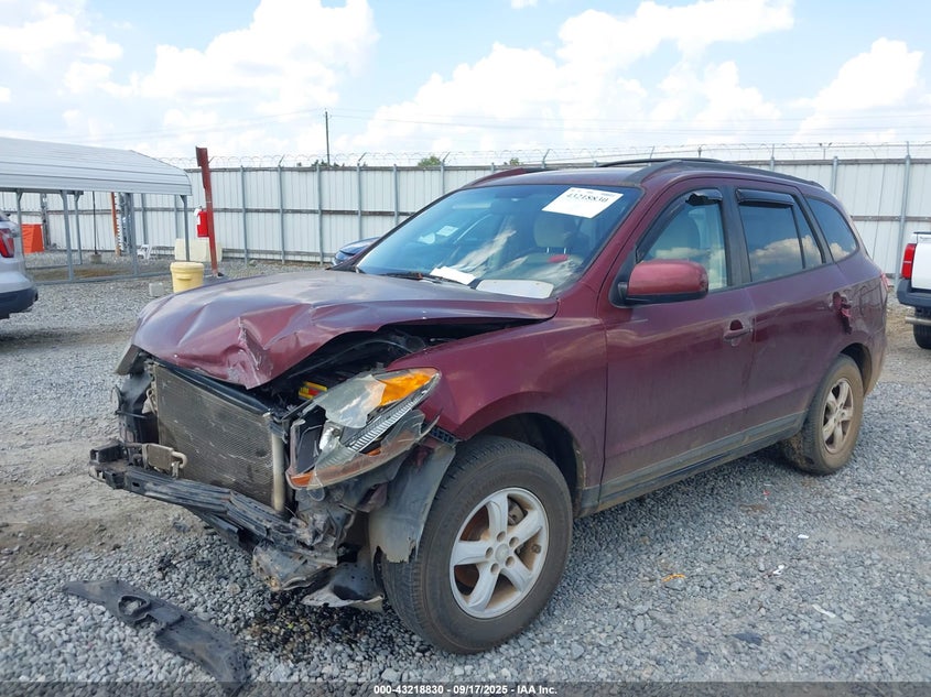 2007 Hyundai Santa Fe Gls VIN: 5NMSG13D17H058007 Lot: 43218830
