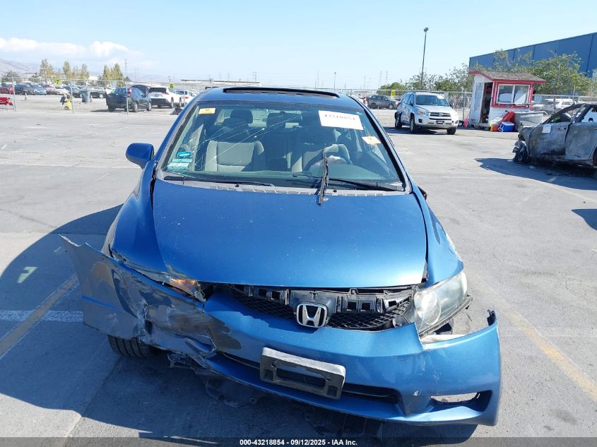 2009 Honda Civic Ex VIN: 19XFA16829E001973 Lot: 43218854