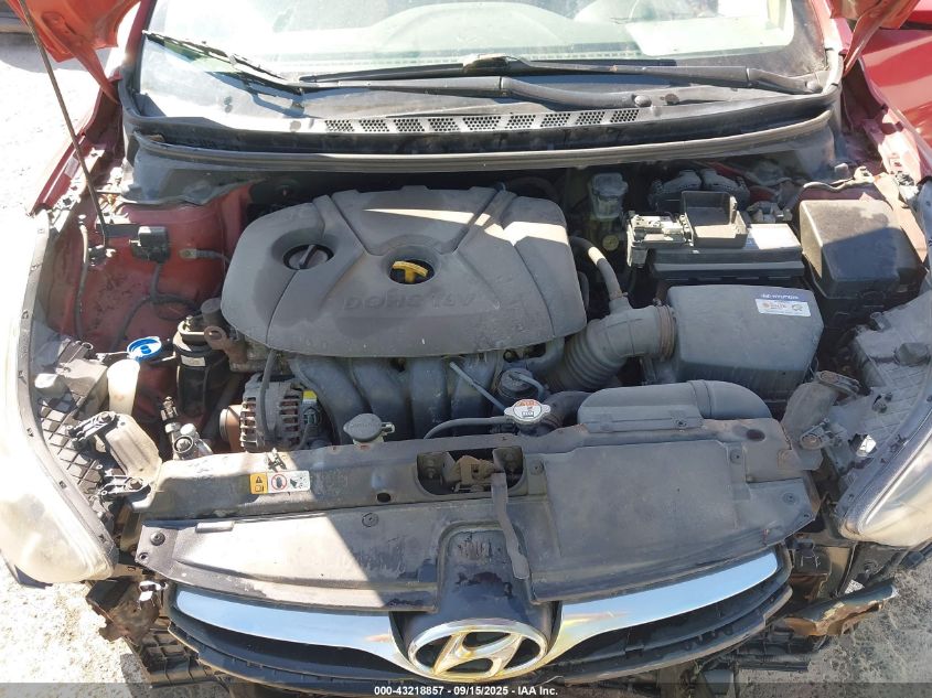 2012 Hyundai Elantra Gls (Ulsan Plant) VIN: KMHDH4AE1CU251243 Lot: 43218857