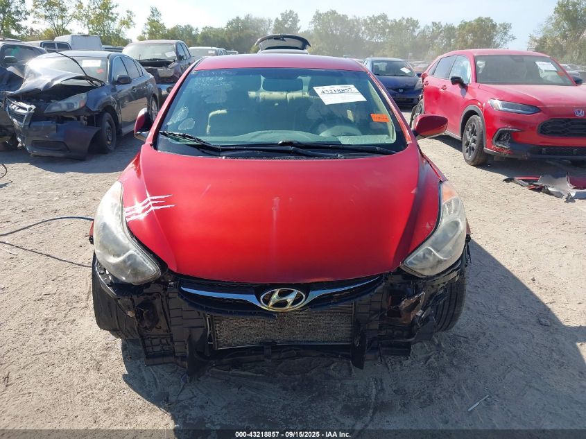 2012 Hyundai Elantra Gls (Ulsan Plant) VIN: KMHDH4AE1CU251243 Lot: 43218857