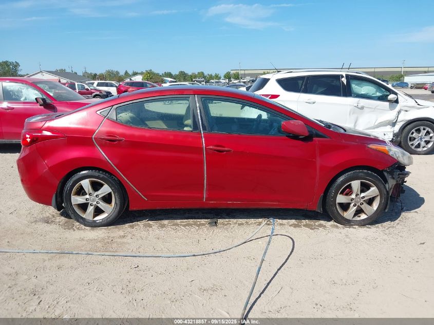 2012 Hyundai Elantra Gls (Ulsan Plant) VIN: KMHDH4AE1CU251243 Lot: 43218857