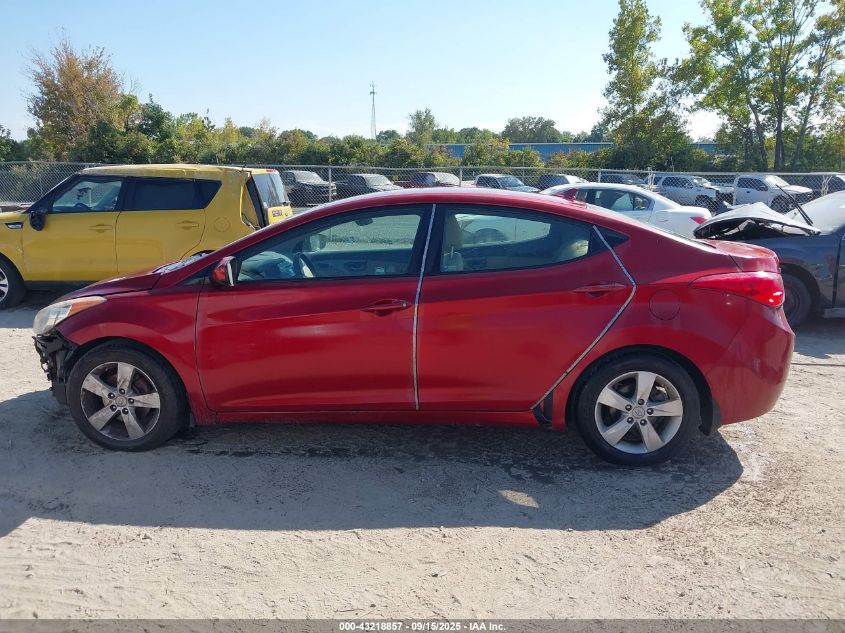 2012 Hyundai Elantra Gls (Ulsan Plant) VIN: KMHDH4AE1CU251243 Lot: 43218857