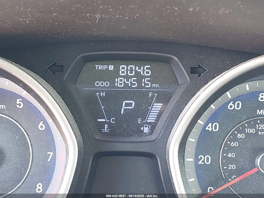 2012 Hyundai Elantra Gls (Ulsan Plant) VIN: KMHDH4AE1CU251243 Lot: 43218857