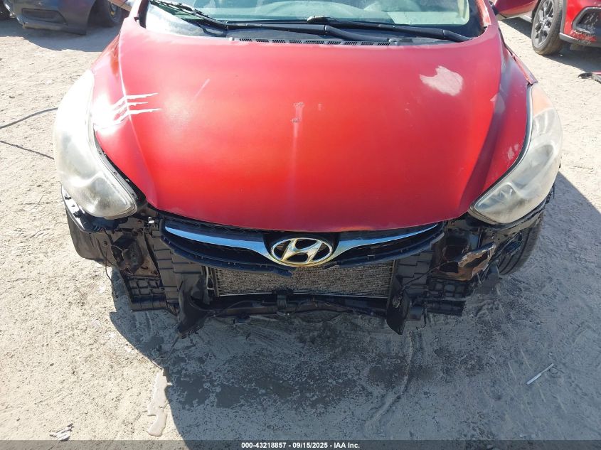 2012 Hyundai Elantra Gls (Ulsan Plant) VIN: KMHDH4AE1CU251243 Lot: 43218857