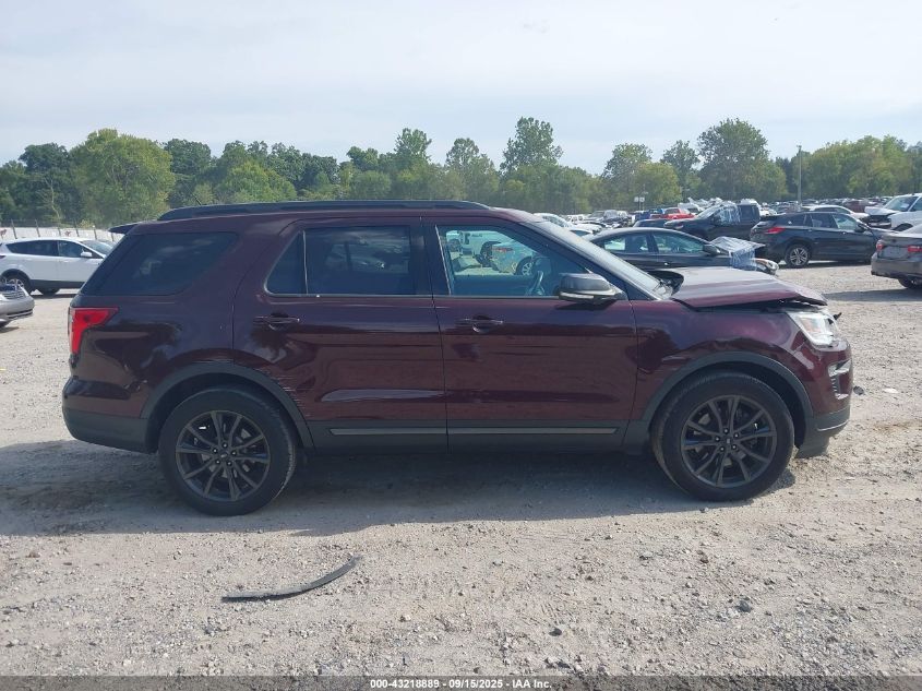 2018 Ford Explorer Xlt VIN: 1FM5K8D81JGC89537 Lot: 43218889