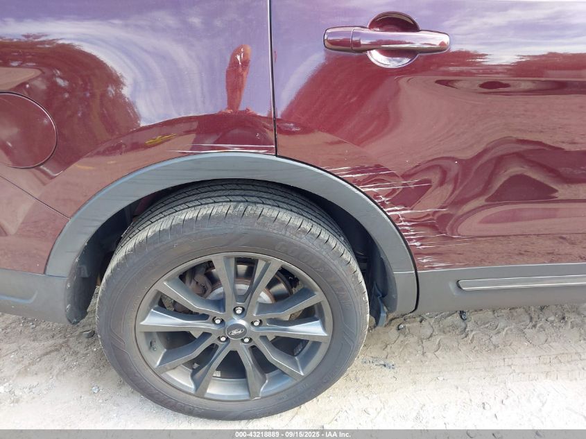 2018 Ford Explorer Xlt VIN: 1FM5K8D81JGC89537 Lot: 43218889