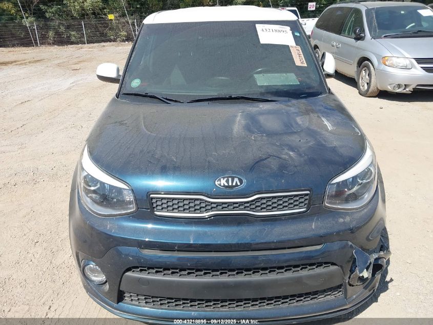 2018 Kia Soul + VIN: KNDJP3A50J7581164 Lot: 43218895