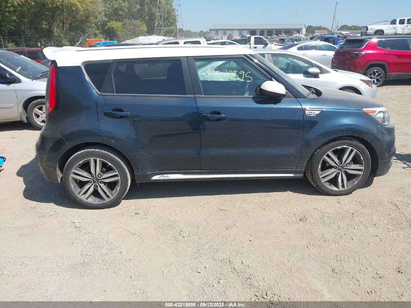 2018 Kia Soul + VIN: KNDJP3A50J7581164 Lot: 43218895