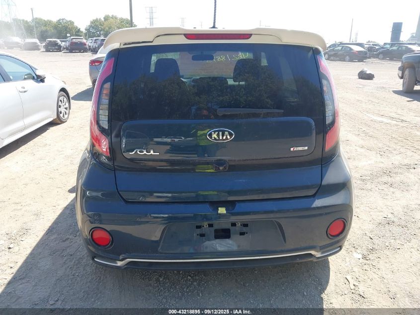 2018 Kia Soul + VIN: KNDJP3A50J7581164 Lot: 43218895