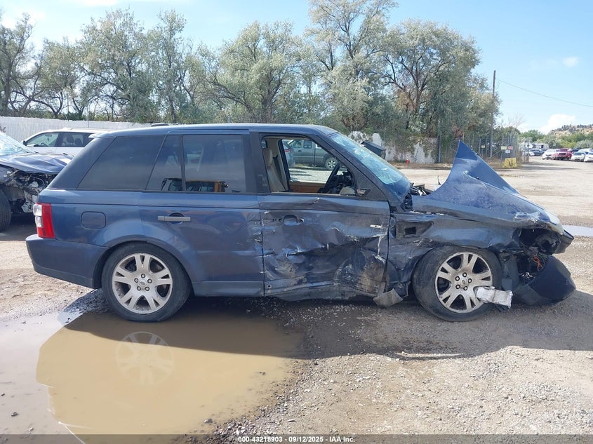 2006 Land Rover Range Rover Sport Hse VIN: SALSF25486A919819 Lot: 43218903