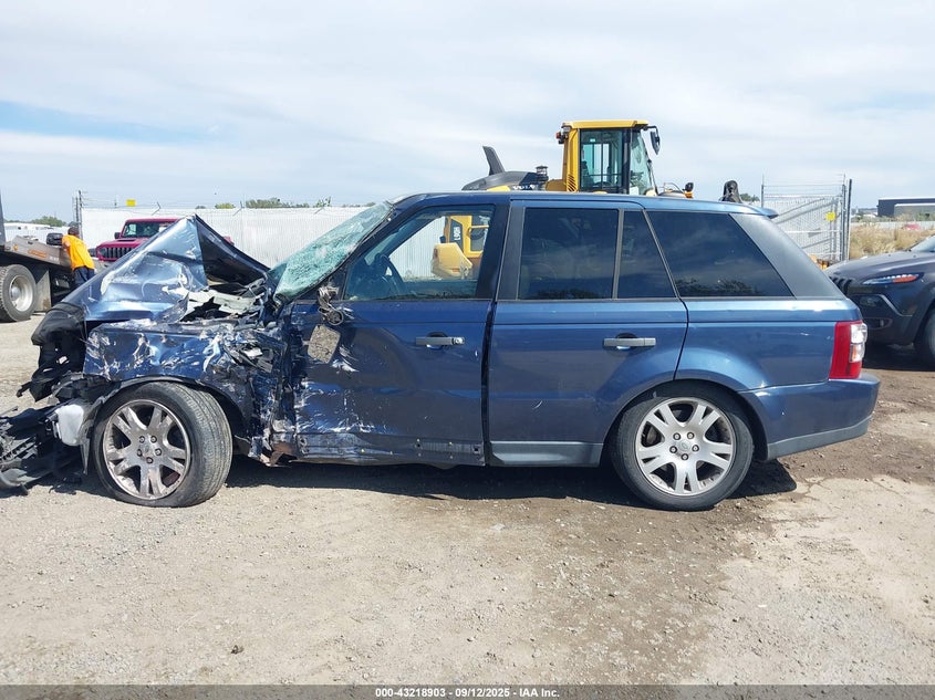 2006 Land Rover Range Rover Sport Hse VIN: SALSF25486A919819 Lot: 43218903