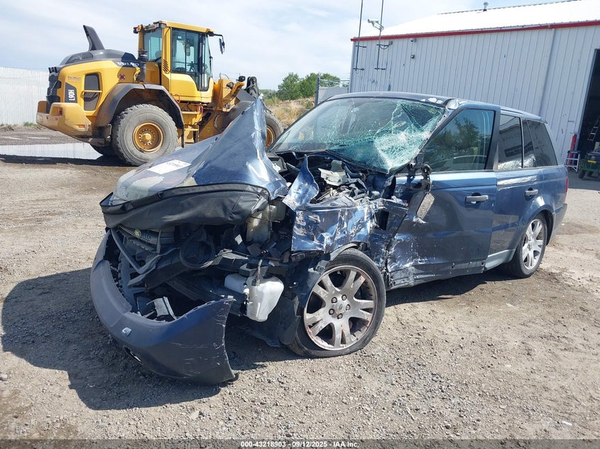 2006 Land Rover Range Rover Sport Hse VIN: SALSF25486A919819 Lot: 43218903