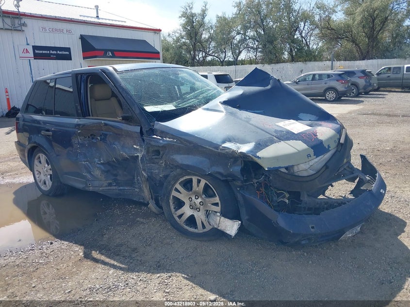 2006 Land Rover Range Rover Sport Hse VIN: SALSF25486A919819 Lot: 43218903