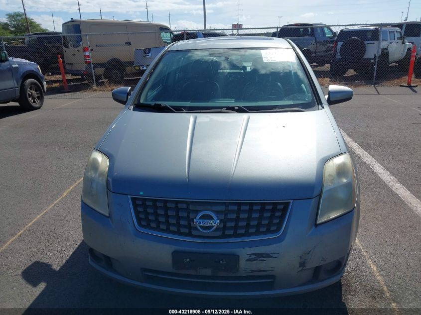 2007 Nissan Sentra 2.0Sl VIN: 3N1AB61E27L622045 Lot: 43218908