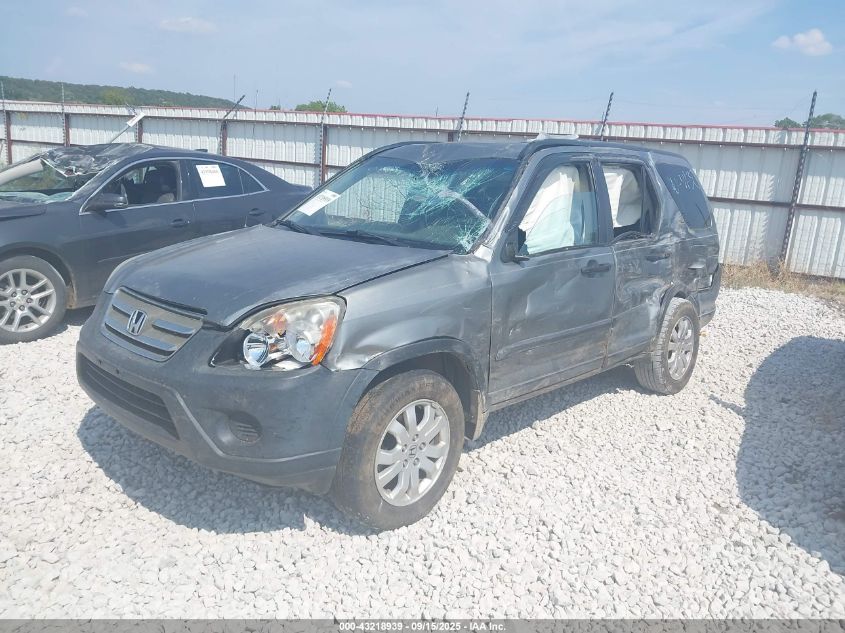 2006 Honda Cr-V Ex VIN: SHSRD78866U400890 Lot: 43218939