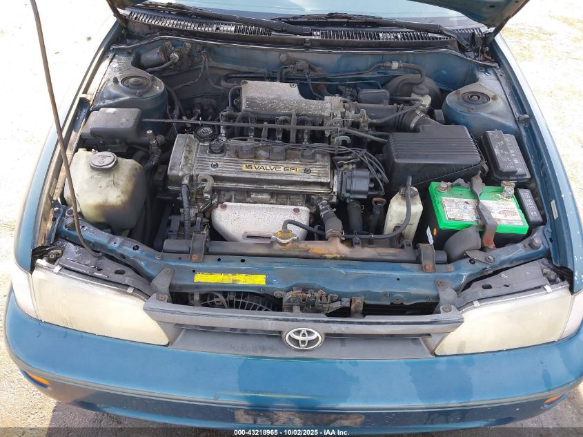 1993 Toyota Corolla Le VIN: 2T1AE00E0PC019214 Lot: 43218965