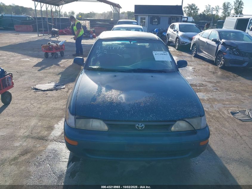 1993 Toyota Corolla Le VIN: 2T1AE00E0PC019214 Lot: 43218965