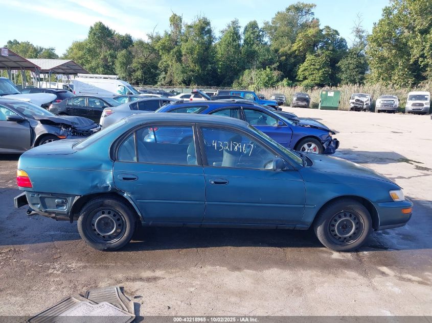 1993 Toyota Corolla Le VIN: 2T1AE00E0PC019214 Lot: 43218965