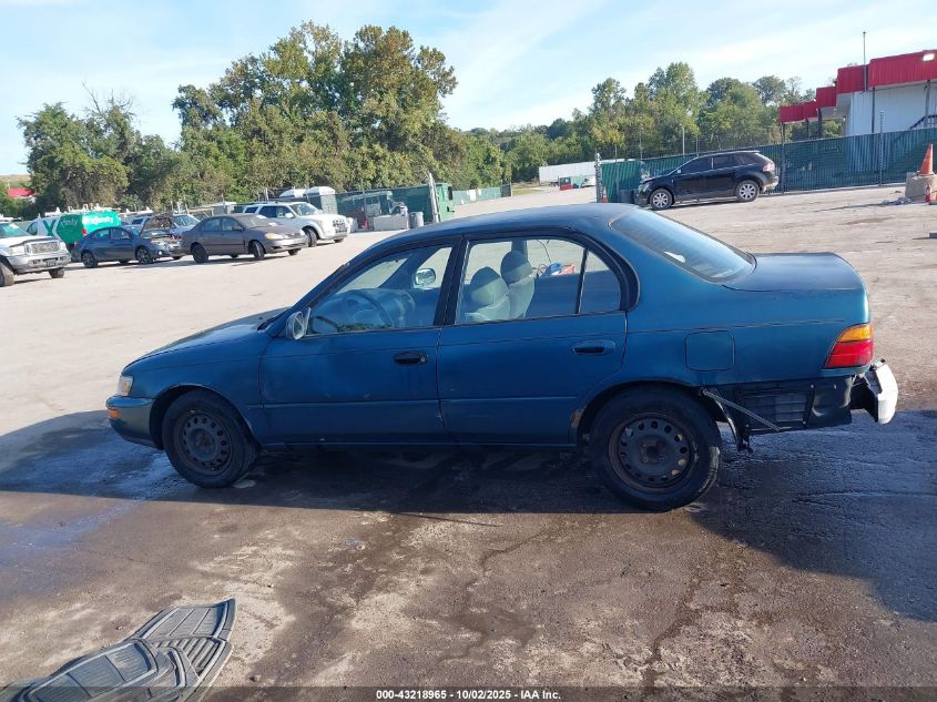 1993 Toyota Corolla Le VIN: 2T1AE00E0PC019214 Lot: 43218965