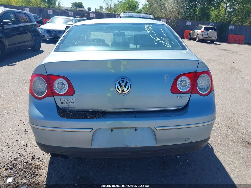 2006 Volkswagen Passat 2.0T/Value Edition VIN: WVWAK73C06P043024 Lot: 43218994