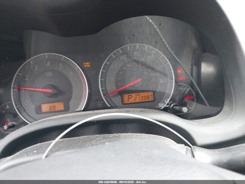 2010 Toyota Corolla S VIN: 1NXBU4EE3AZ276946 Lot: 43219045