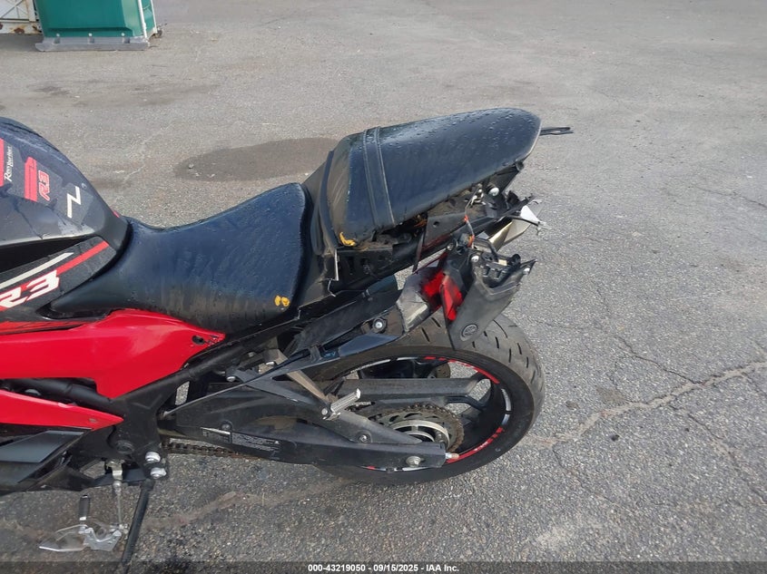 2023 Yamaha Yzfr3 A VIN: MH3RH18Y2PK012859 Lot: 43219050