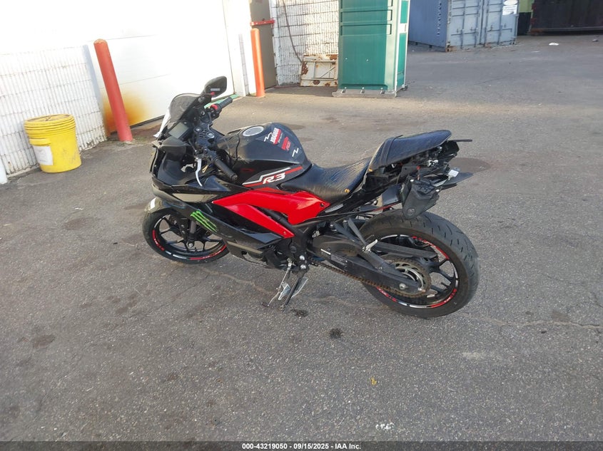 2023 Yamaha Yzfr3 A VIN: MH3RH18Y2PK012859 Lot: 43219050