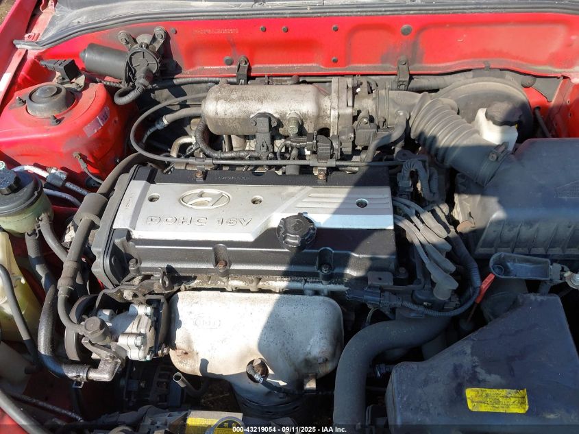 2003 Hyundai Accent Gl VIN: KMHCG35C13U252572 Lot: 43219054