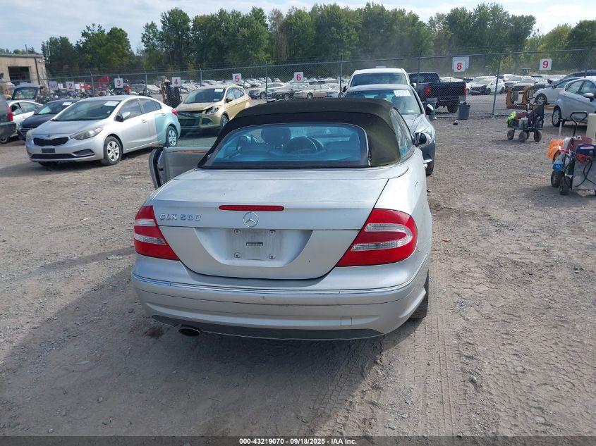 2004 Mercedes-Benz Clk 500 VIN: WDBTK75G74T026443 Lot: 43219070