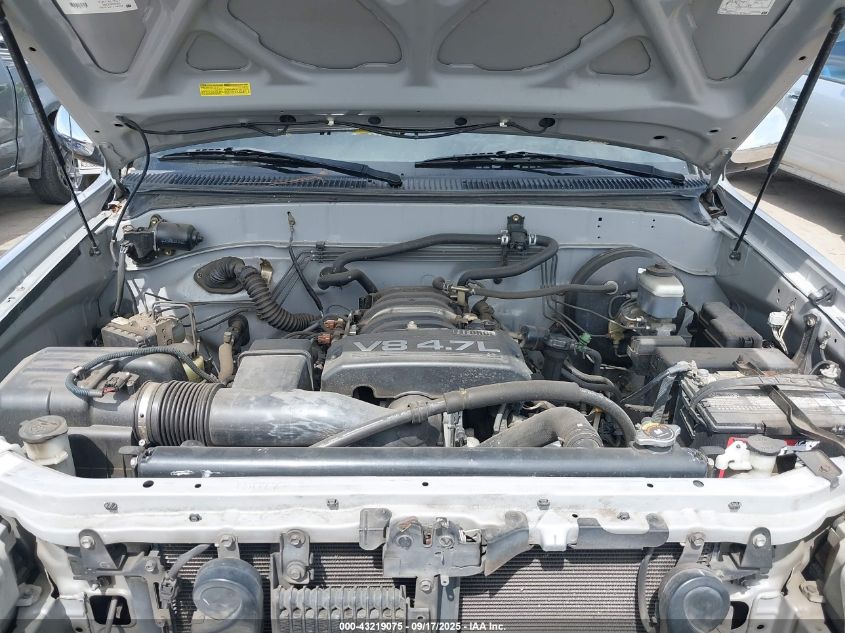 2005 Toyota Tundra Sr5 V8 VIN: 5TBET34185S464569 Lot: 43219075