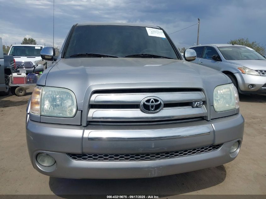 2005 Toyota Tundra Sr5 V8 VIN: 5TBET34185S464569 Lot: 43219075