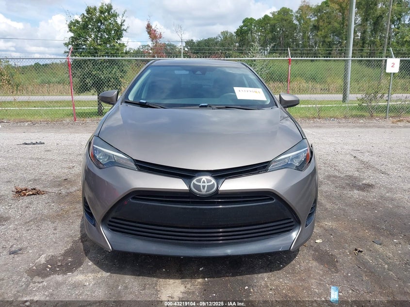 2017 Toyota Corolla Le VIN: 5YFBURHE2HP710942 Lot: 43219104