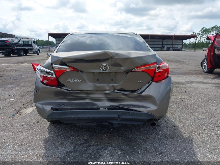 2017 Toyota Corolla Le VIN: 5YFBURHE2HP710942 Lot: 43219104