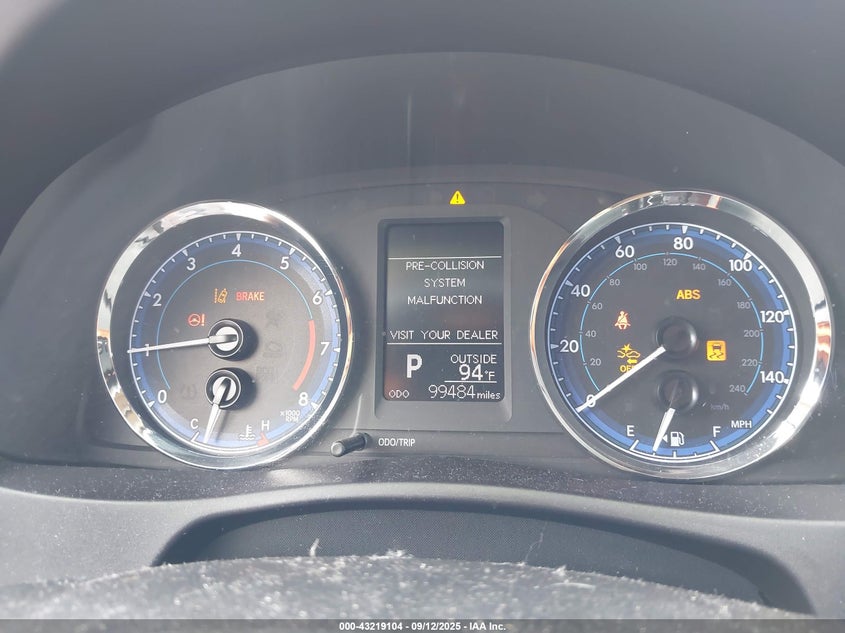 2017 Toyota Corolla Le VIN: 5YFBURHE2HP710942 Lot: 43219104