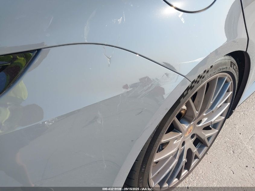 2025 Porsche Panamera 4 VIN: WP0AA2YA0SL005002 Lot: 43219106