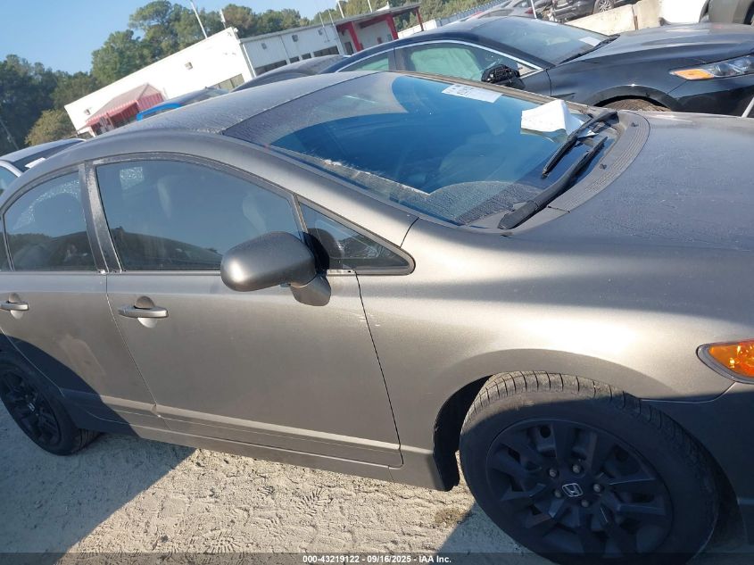 2008 Honda Civic Lx VIN: 2HGFA16528H339156 Lot: 43219122