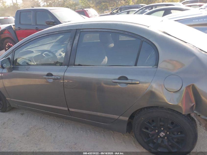 2008 Honda Civic Lx VIN: 2HGFA16528H339156 Lot: 43219122