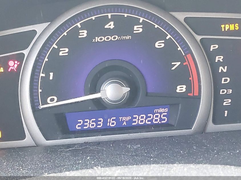 2008 Honda Civic Lx VIN: 2HGFA16528H339156 Lot: 43219122