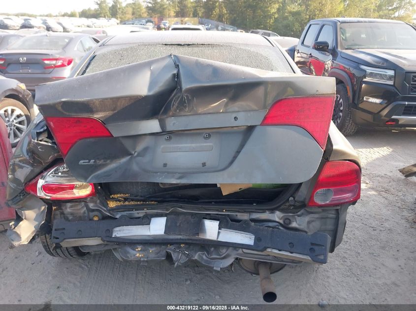 2008 Honda Civic Lx VIN: 2HGFA16528H339156 Lot: 43219122