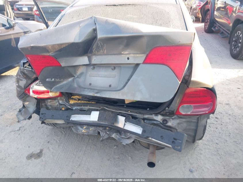 2008 Honda Civic Lx VIN: 2HGFA16528H339156 Lot: 43219122