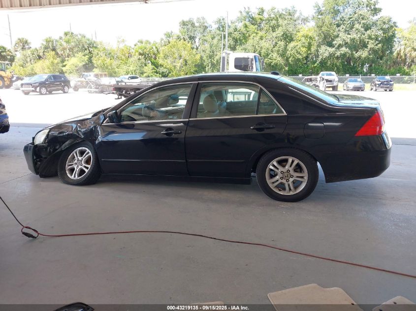 2007 Honda Accord 2.4 Ex VIN: 1HGCM56847A166944 Lot: 43219135