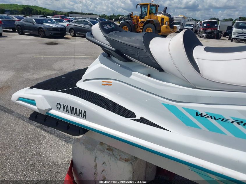 2022 Yamaha Cruiser VIN: YAMA1625I122 Lot: 43219136