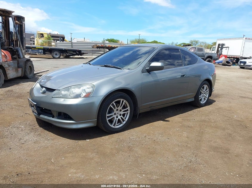 2006 Acura Rsx grey coupe gasoline JH4DC54856S020102 photo #3