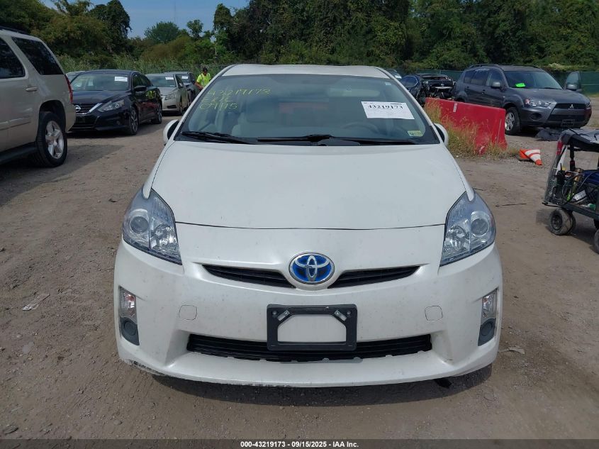 2011 Toyota Prius Two VIN: JTDKN3DU6B5365698 Lot: 43219173