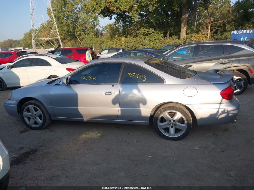 2001 Acura Cl 3.2 Type S VIN: 19UYA42611A027648 Lot: 43219193