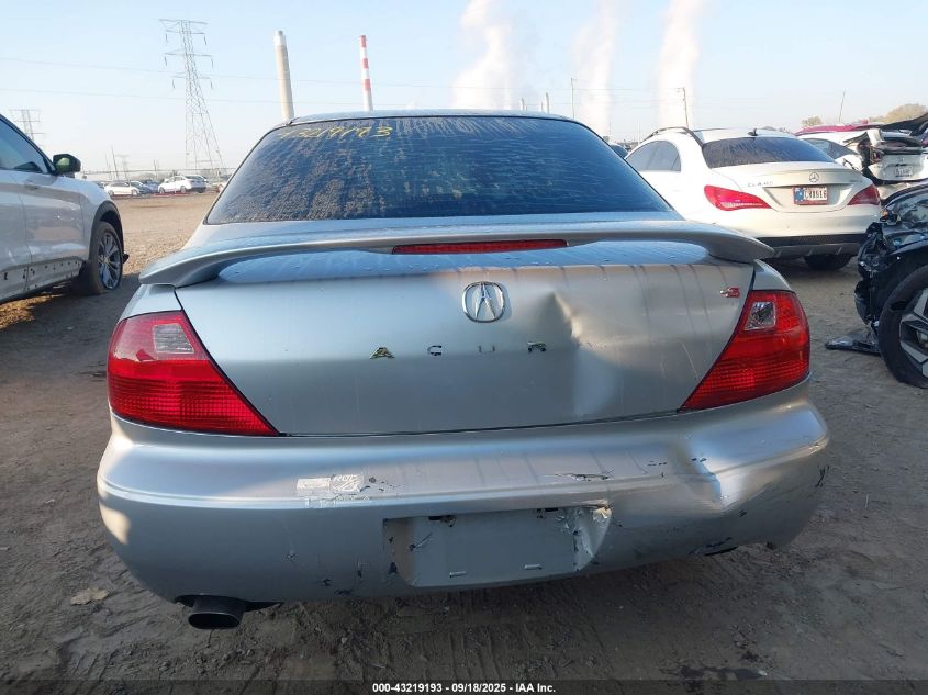 2001 Acura Cl 3.2 Type S VIN: 19UYA42611A027648 Lot: 43219193