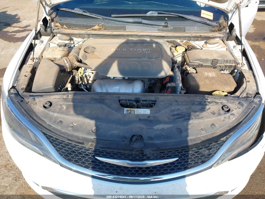 2015 Chrysler 200 Limited VIN: 1C3CCCAB7FN751277 Lot: 43219241