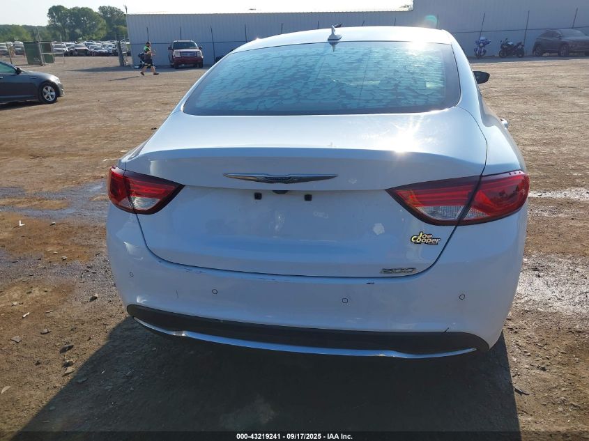 2015 Chrysler 200 Limited VIN: 1C3CCCAB7FN751277 Lot: 43219241