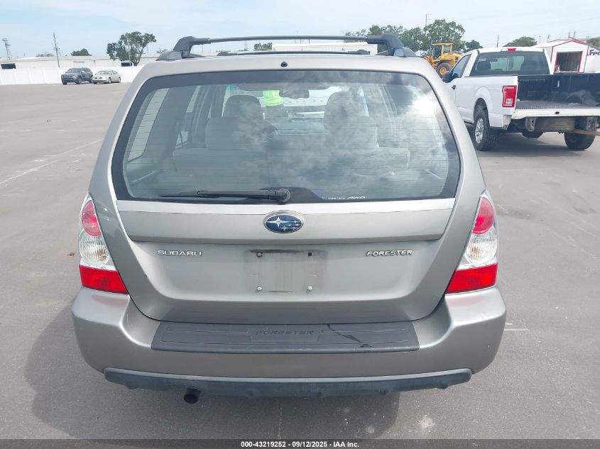 2006 Subaru Forester 2.5X VIN: JF1SG65646H752479 Lot: 43219252