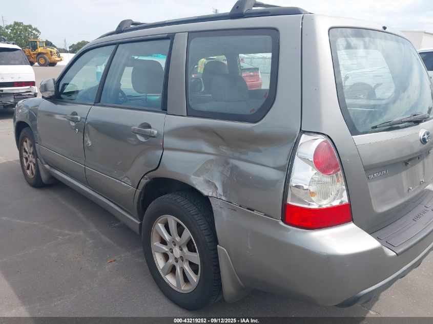 2006 Subaru Forester 2.5X VIN: JF1SG65646H752479 Lot: 43219252